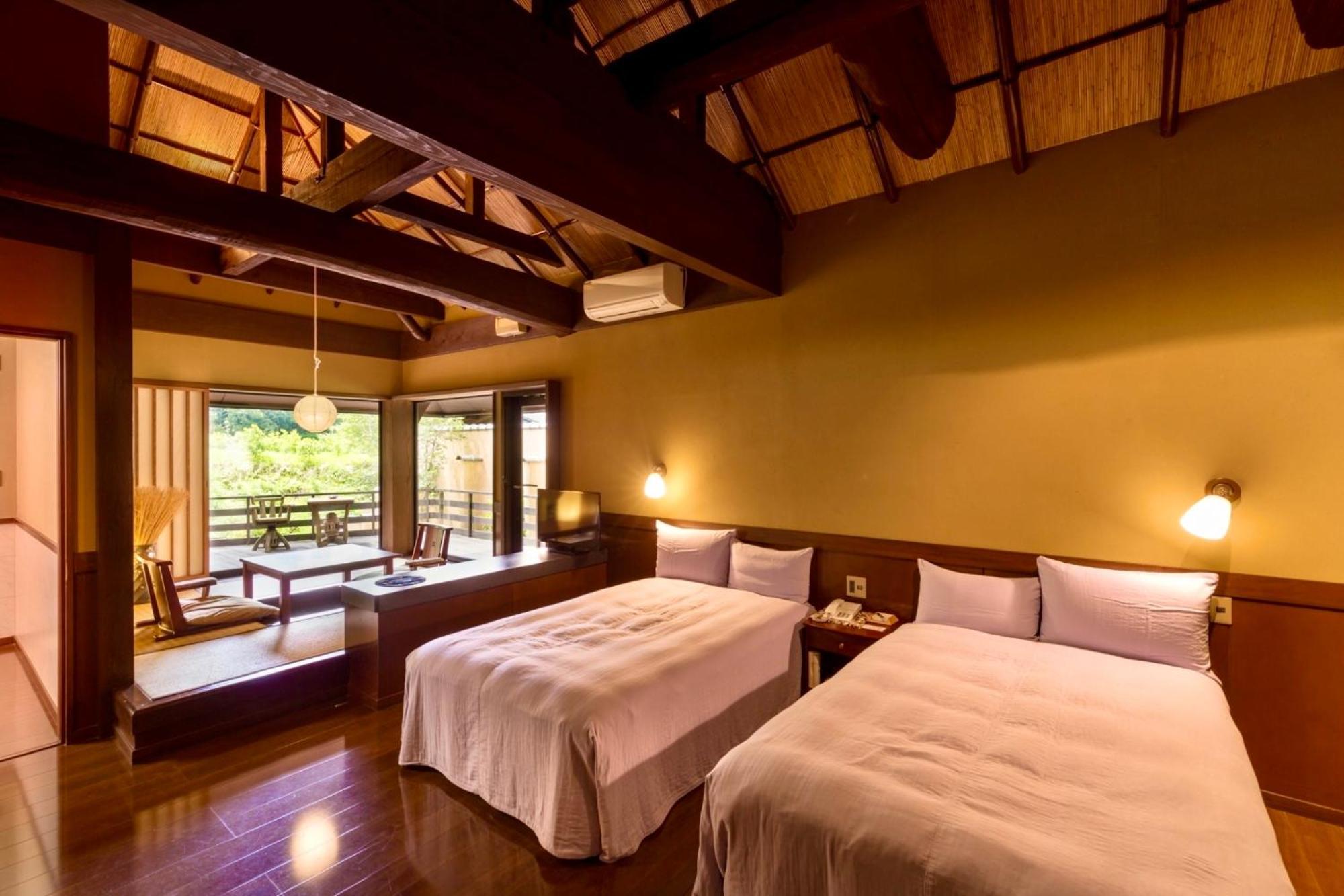 Satonoyu Waraku 13 Years Or Older Hotell Minamioguni Exteriör bild