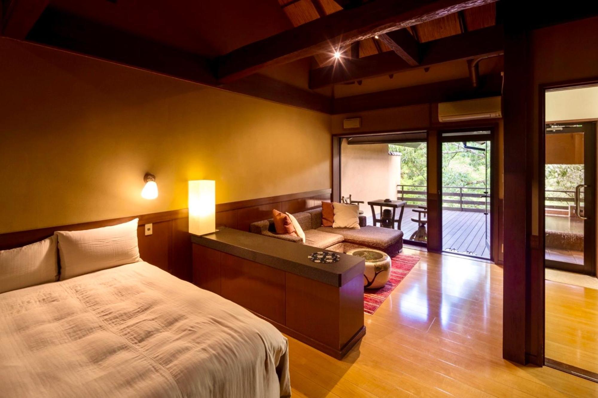 Satonoyu Waraku 13 Years Or Older Hotell Minamioguni Exteriör bild