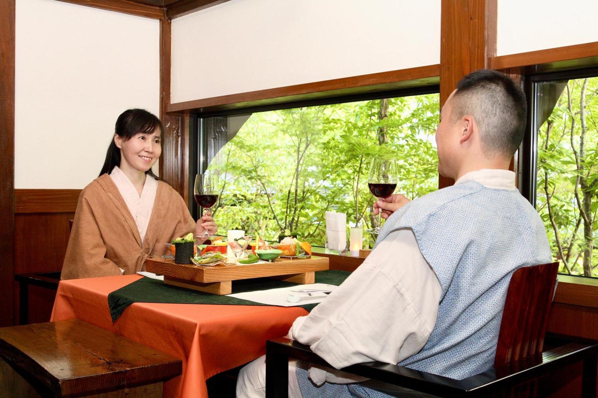 Satonoyu Waraku 13 Years Or Older Hotell Minamioguni Exteriör bild