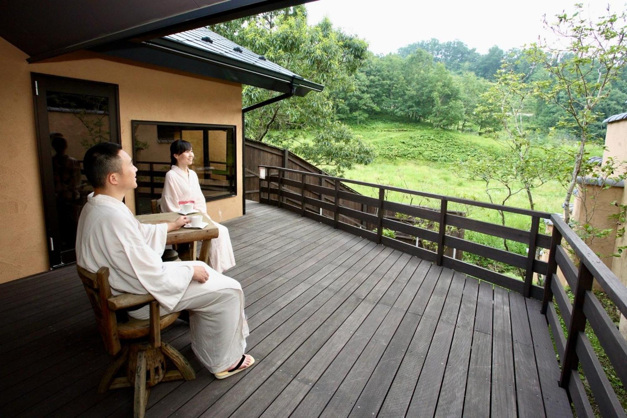 Satonoyu Waraku 13 Years Or Older Hotell Minamioguni Exteriör bild